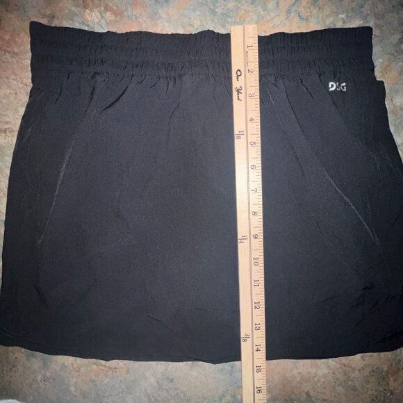Dsg Mid-Rise Stride Skort With Built-In Shorts, Black, Size‎ Small - Picture 4 of 9